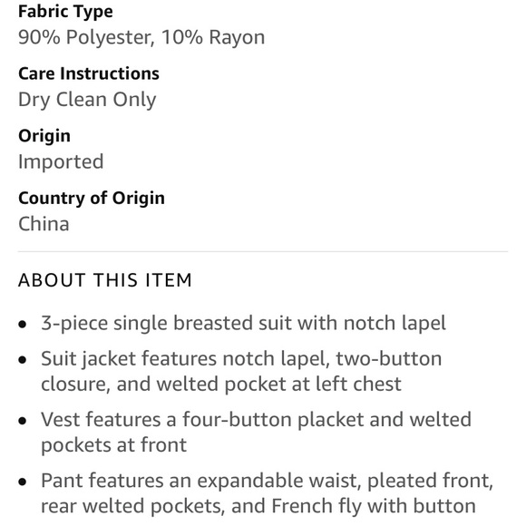 Stacy Adams Men’s Sunny Vested Jacket and Vest - Picture 6 of 6